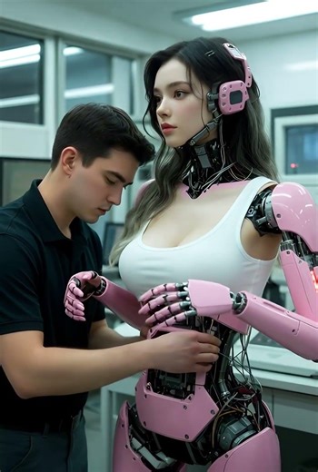 “Tweaking the mech suit details—cosplay prep is all about the small stuff 🧵“#robot #humanoid #aiart