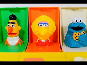 Sesame Street Pop Up Toy and PJ Masks Toys.