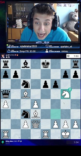 Mindblowing Knight Sacrifice in Chess Strategy