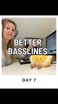 Better House Basslines - Day 6 / 7 😉 #musicproducer #basslines