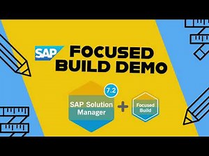 SAP Focused Build Demo for S/4 HANA Project (2024)