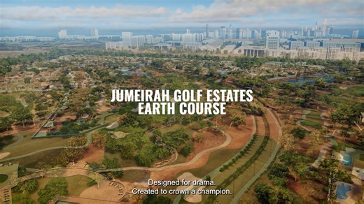 12K views · 59 reactions | Jumeirah Golf Estates – Earth Course is now live in Trackman!  Wanna see if you can beat the pros? Play Hole 17 before the DP World Tour Championship and take your shot in our DP World Tour Fan Challenge! ️ October 31 – November 13. Stay tuned for more information — and get ready to take on the Tour ⛳️ | Trackman | Facebook