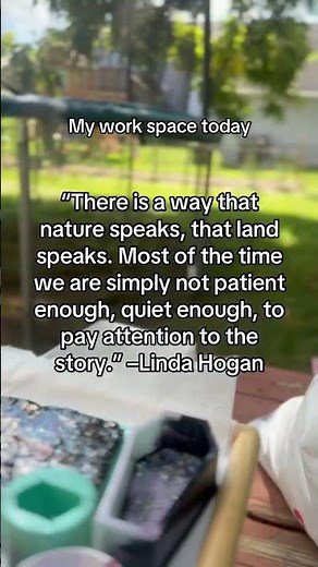 Orgonite in the making