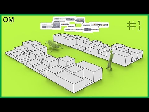 grasshopper beginners tutorial - Short Scripts For Beginners - Video #1 (Random Path Boxes)