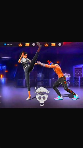 😈 Duo Character Fight Tutorial 🔥 Epic Troll Face Style in Free Fire MAX 🤯 #shorts