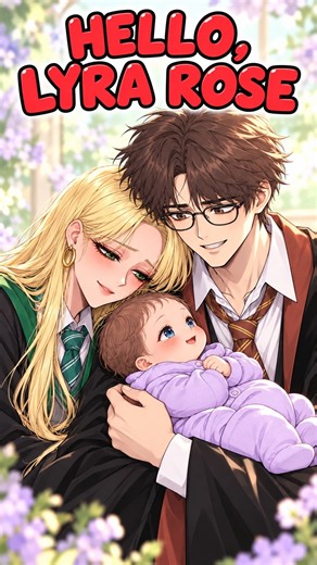 Harry Potter & Female Malfoy Finally Named Their Baby… “Lyra Rose” 🥺💜 | Harry Potter Comic Dub