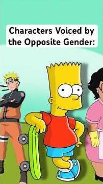 Cartoon Characters voiced by the Opposite Gender: