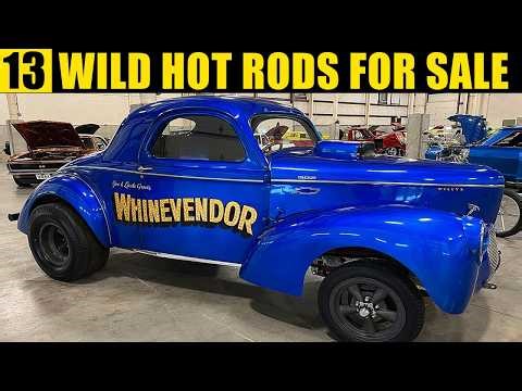13 Amazing Hot Rod Cars For Sale – Pure Power & Style!