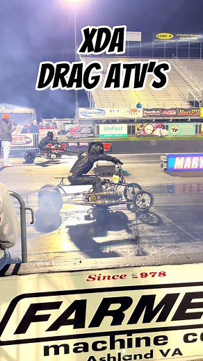 Exciting ATV Drag Race at XDA Event