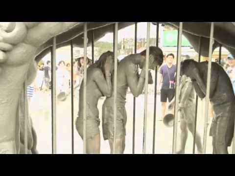 Mud festival in South Korea
