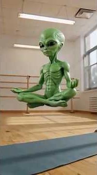 Alien trying to live a citizen life: Yoga Class 😂