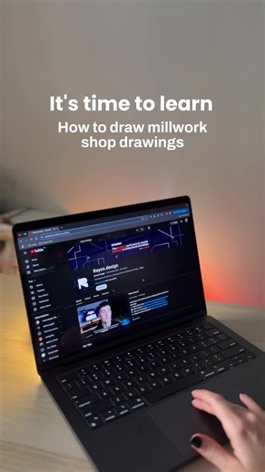 Rayon.design on Instagram: "Learn how to draw millwork details and get architecture tips in our YouTube tutorial: How to Draw Millwork Shop Drawings | Kitchen Cabinetry 👉🏻Comment 'Tutorial' to get a link to the video Learn how to draw clear and professional millwork shop drawings for kitchen cabinetry—from layout to detailed sections and elevations, using Rayon. #archistudent #interiordesignsoftware #architecturestudent #designsoftware #archisoftware #architips #architecturetutorial #architect
