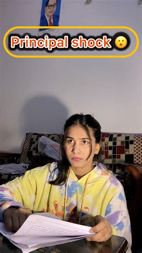 Principal shock 😮 #shorts