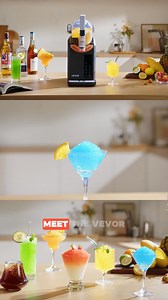 7.5K views · 60 reactions | Make slushies, margaritas, and milkshakes at home with the 헩험헩헢헥 헦헹혂혀헵혆 헠헮헰헵헶헻헲.  6 preset programs + self-cleaning magic! Grab yours on 헔헺헮혇헼헻 today: https://amzn.to/4dyx24N #VEVOR #VEVORDIY #DIYProject #HomeImprovement #slushymachine #summer #amazonfinds #amazondeals | VEVOR Home Improvement | Facebook