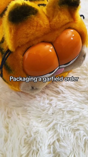 Goodbye fat garfield i will miss u, im selling other garfields too if ur interested go to my bio #garfield