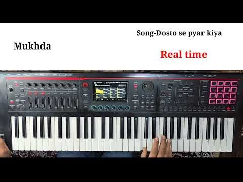shan title song Keyboard Tutorial Roland Fantom 06 Indian tones