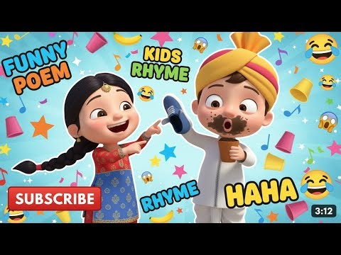 Aray Guddu! Phir Se Ghalti Kar Di 😂 | Funny Kids Poem” | Guddi Guddu Nursery Rhyme