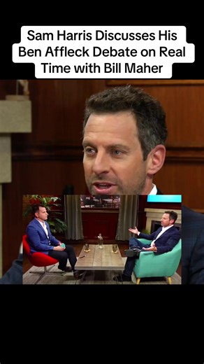 Sam Harris Discusses His Ben Affleck Debate on Real Time with Bill Maher #new #breaking #fpy #trump #tiktok_usa