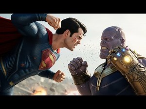 Superman vs Thanos - Epic Fight!