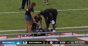 Bishop Sycamore Player Got Hurt During Game & ESPN Had No Clue Who He Was As He Wasn't Listed On Roster (VIDEO)