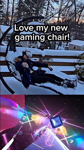 The Ultimate VR gaming chair! #beatsaber #coldplay