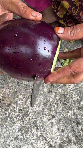 Incredible Eggplant Cutting Techniques Revealed!