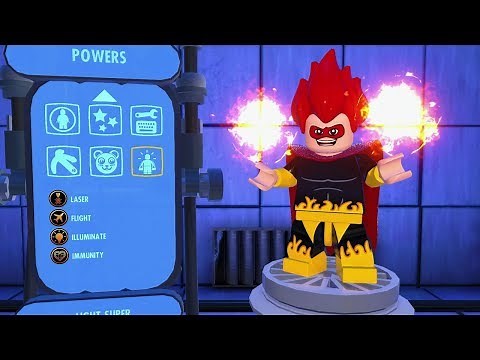 LEGO The Incredibles - Creating a Custom Character + Gameplay