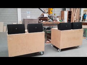 Crown XLS 2000 Tested On 4 JBL CONTROL 29 AV-1 PA Speaker Setup Test PA Anlage