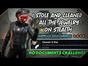 PAYDAY 3 - "Cleanin' It Out" on Stealth/No Documents/Manager favour (Dirty Ice/Overkill/Solo)