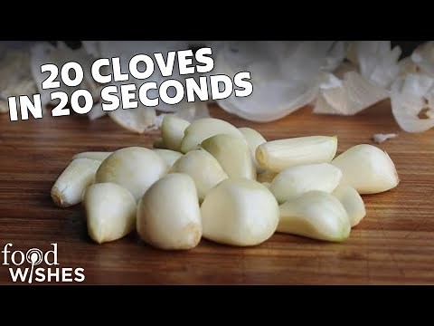 Fastest Way To Peel Garlic | Food Wishes