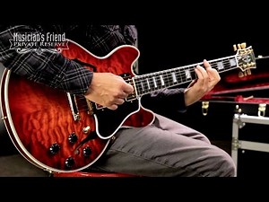 Gibson Custom CS-356 3A Quilt Semi-Hollow Electric Guitar