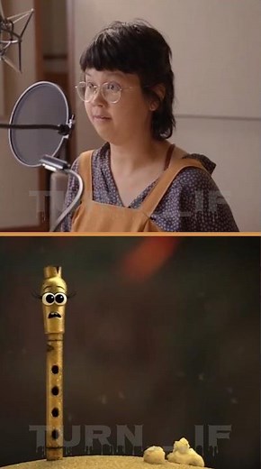 Behind the Voice: Charlyne Yi "TROLLS WORLD TOUR #shorts #cartoon #actor