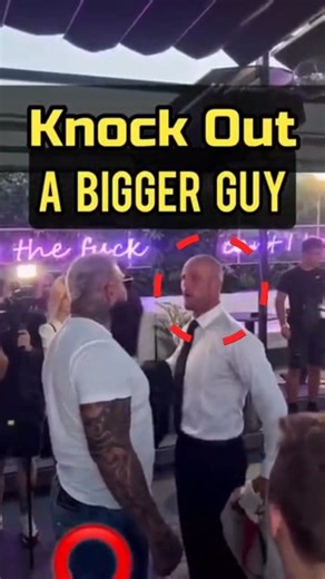 The Big Guy Never Saw It Coming. #boxing #selfdefense #MartialArtsTraining #selfdefense #fight #mma #fyp #fighter #boxingday #fight #selfdefence #streetfighter | Street Fighter Workout