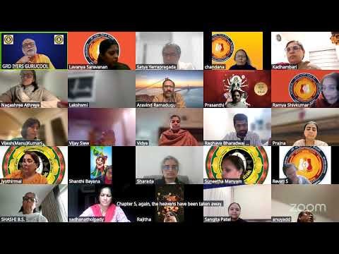 Learn DURGA SAPTASHATI (Guptavati) - Ch 4 (Shloka#1-15)- GRD Iyers GuruCool-28Jan2026