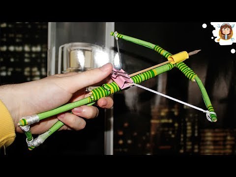 How to make a paper crossbow