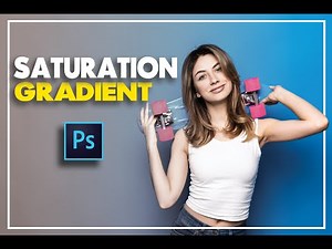 How to create a Saturation Gradient in Photoshop | Tutorial