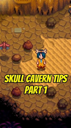 4 Tips for Exploring Skull Cavern Part 1 in Stardew Valley #stardewvalley #shorts #games