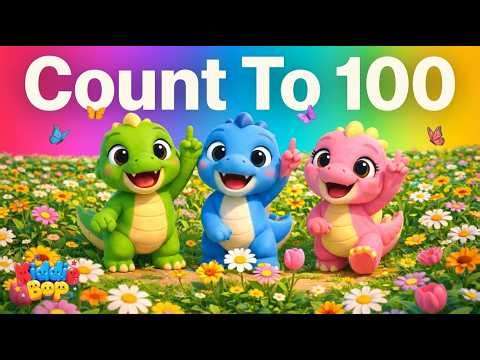 Count to 100 Song | Counting Numbers 1–100 for Kids | Fun Learning Song