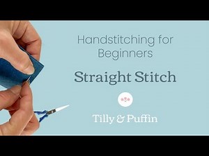 Hand Stitching for Beginners - Straight Stitch