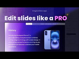 Create Stunning Presentations with Magicslides AI Editor | Full Tutorial