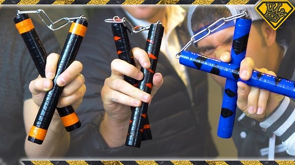 We Built Working Nunchucks Using DIY Materials