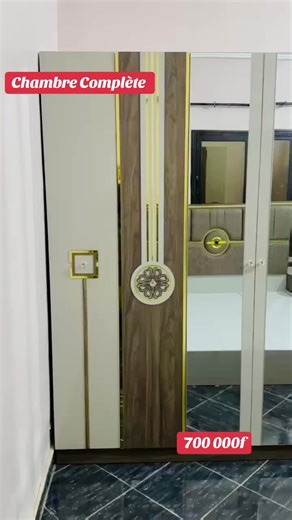 Chambre Complète Lit 3 Places Armoire 6 Portiers Avec Coiffeuse Maintenant Disponible ici À Bamako Plus d infos Contactez nous au numéro suivant 77477597#QualitéConfirmée #tiktokviral