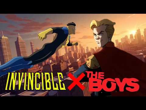 Invincible Goes to The Boys Universe and Meets Homelander (Full Animation)