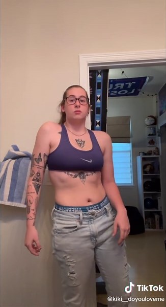 The first month was the hardest, you keep pushing yourself to the limit and thinking “I’ll never see change”. It’s crazy when your progress shows😍