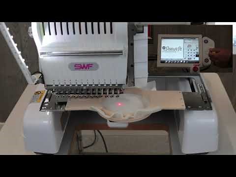 9-Frame Function SWF MAS-12 Embroidery Machine Tutorial