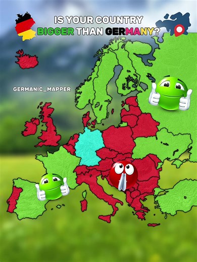 Is Your Country Bigger? Exploring Geography