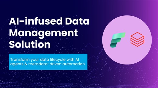 🚀 Reimagine Your Data Strategy with AI What if your data lifecycle could think, adapt, and scale intelligently? WinWire’s AI-Infused Data Management (WinAIDM) is transforming how organizations manage data—using AI agents and metadata-driven automation to streamline and industrialize data engineering. 🎥 Watch the video to see how WinAIDM helps enterprises modernize data management and become truly AI-ready. #AI #DataManagement #DataEngineering #MicrosoftFabric #AzureDatabricks #Automation #Digi
