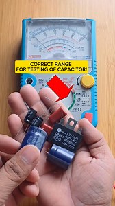 6.5K views · 92 reactions | correct range for testing of capacitor using analog tester #madiskartech #tips #ideas #tutorial #fypシ゚ #shorts #fbreels #viralpost #trendingpost | Madiskartech | Facebook