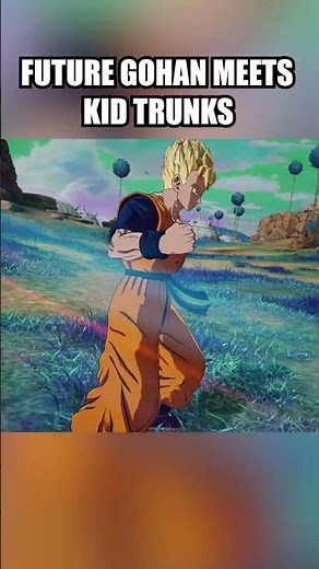 FUTURE GOHAN MEETS KID TRUNKS In Dragon Ball: Sparking! Zero