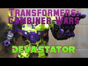 Transformers Combiner Wars Devastator Stop Motion [Part 2]
